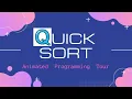 Sort Algorithm Quick Sort with animated explanation
