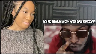 american react to boj ft tiwa savage your love mogbe official video afronation