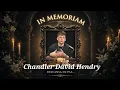 Sini3stro en la carr3tera que c0bro la vida de Chandler David Hendry
