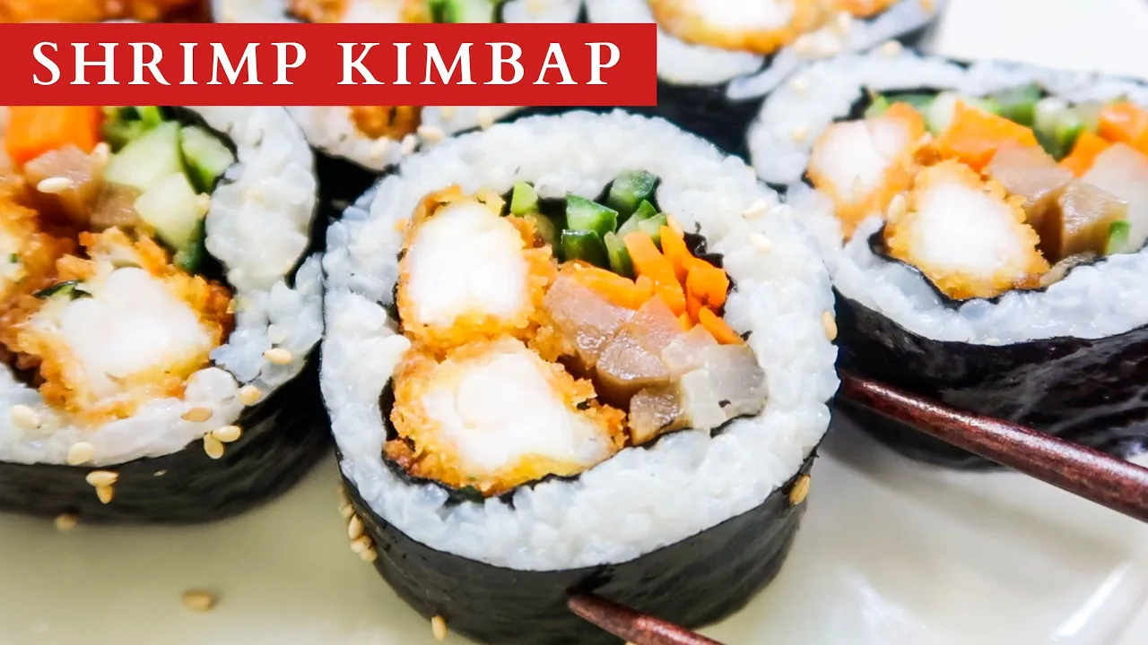 How to: Shrimp Kimbap!   Dedicated to Bunsik Lovers...   