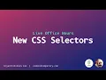 Modern CSS Selectors - Moving beyond classes