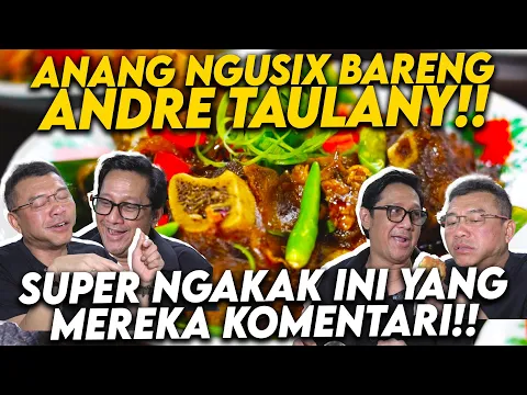 Download MP3 PERTAMA KALINYA DATANG KE RESTAURANT ANDRE TAULANY LANGSUNG! ANANG TERGIUR BANGET SAMA MAKANAN INI!!