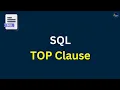Select Top Statement Top Clause in SQL SQL Tutorial for Beginners in Hindi