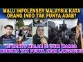 Download Lagu MALU DI KATAIN OLEH INFOLENSER MALAYSIA KENAPA LAH WARGA INDONESIA TAK PUNYA ADAB