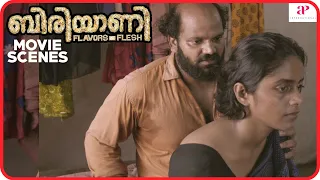 biriyaani malayalam movie kani kusruti kanis starts doing filthy job for the sake of money