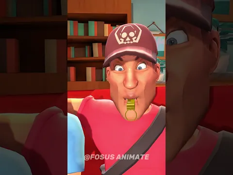 Scout And His Girlfriend Are Messing Around With A Whistle #animation  #memes #tf2
