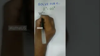 This Exponent Question Looks Simple But It S Not Exponential Equations Lesson High School Math 