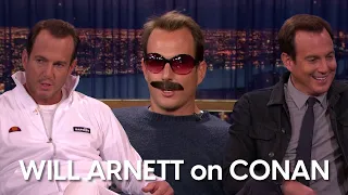 WILL ARNETT on CONAN - A Compilation