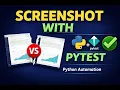 Automate Screenshot Comparison in Python Visual Testing Tutorial