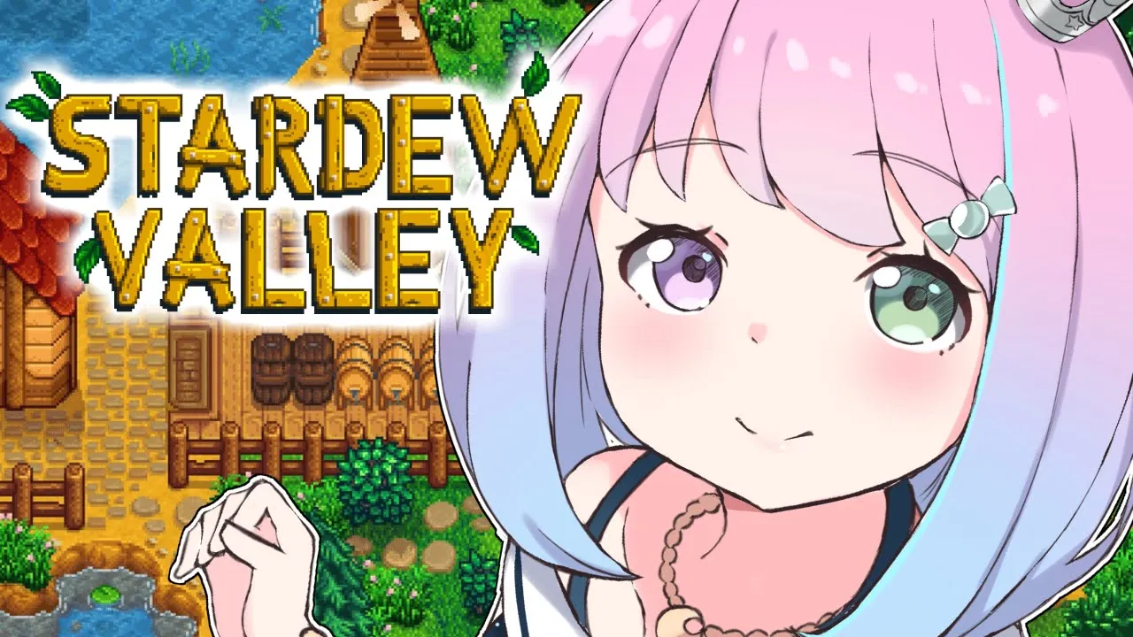 【 Stardew Valley 】スローライフ生活スタートなのら！🎃【姫森ルーナ/ホロライブ】