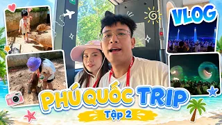 Cùng Thái Vũ khám phá Vinpearl Safari & xem Show nhạc nước | Phú Quốc Trip tập 2 | BLACKBI VLOG