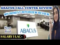 Abacus call center review l My honest interview review l scam or real l salary 1 lac