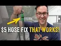 How to Fix a Leaky Expandable Garden Hose - It s Easy