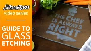 Guide to Glass Etching (Silhouette 101 Video Class)