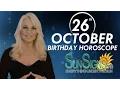 October 26th Zodiac Horoscope Birt ay Personality - Scorpio