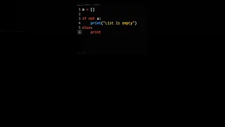 How To Check If List Is Empty In Python