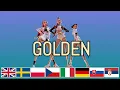 Golden Lyric Video | KPop Demon Hunters | English,Swedish,Polish,Czech,Italian,German,Slovak,Serbian