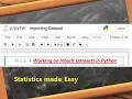 2 Inbuilt data sets in Python