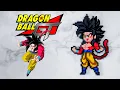 Making Goku Super Saiyan 4 from Dragon Ball GT Artkal Beads