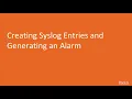 Bash Scripting Solutions Creating Syslog Entries and Generating an Alarm packtpub com