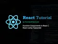 Function Component In React explained example of functional component in react typescript
