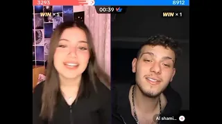 الشامي مع قمر الطائي قمر تغني تركي لي الشامي دندنها