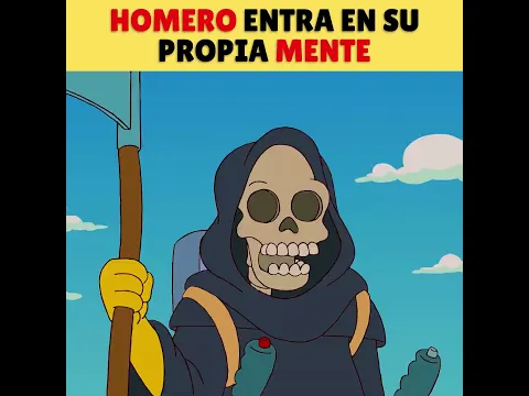 😴😂🧠 HOMERO ENTRA EN SU PROPIA MENTE PARA DEJAR DE MOJAR LA CAMA
