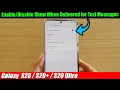 Download Lagu Galaxy S20/S20+: How to Enable/Disable Show When Delivered for Text Messages