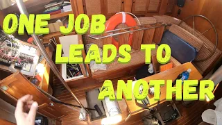 One Job Leads to Another, Wind over Water, Episode 135 #boatprojects #cruisingsailboat #sailingboat
