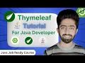 Spring Boot Thymeleaf Tutorial Java Full Stack Development Course