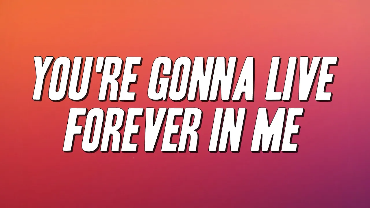 John Mayer - You're Gonna Live Forever in Me (Lyrics) John Mayer - You're Gonna Live Forever in Me (Lyrics)