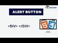 How To Create Alert Button HTML CSS