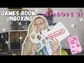 Unboxing The Games Room Episode 3 - Making My Dream Gaming Paradise