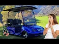 Custom SLAMMED Mercedes-Maybach Golf Cart - GolfCartingTV