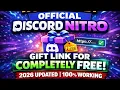 How To Get Discord Nitro Gift Link Completely Free UPDATED 2026 100 WORKING
