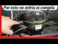Refrigerador no enfria ni congela REPARALO FACILMENTE
