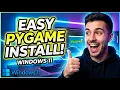 How to Install Pygame on Windows 11 - Step by Step