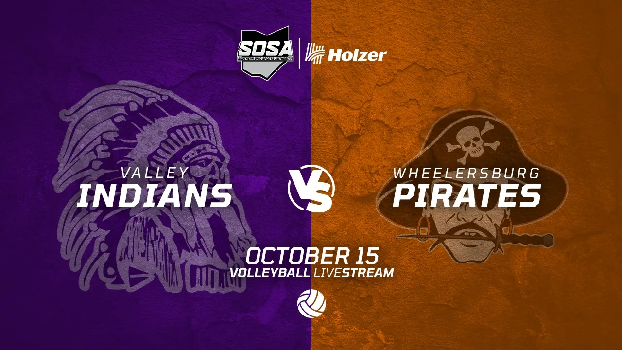 VOLLEYBALL LIVE STREAM | Wheelersburg Pirates at Valley Indians