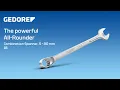 The powerful All-Rounder | GEDORE Combination Spanner 1B