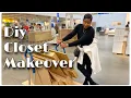 Home Update DIY Custom Closet under 1500 IKEA LOWES