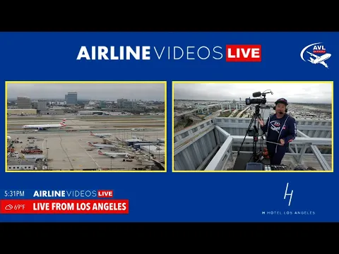 Download MP3 🔴LIVE: Exciting LAX Airport Action!