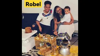 Robel Michael With His Family 