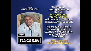 Syls Louis Wilson Short Obituary