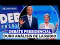 Lagu Tomás Mosciatti, Katherine Cubillos y María José de la Barra analizan el debate entre Jara y Kast