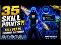 DCUO Just Gave Me 35 Skill Points NEW Ally Feats Explained