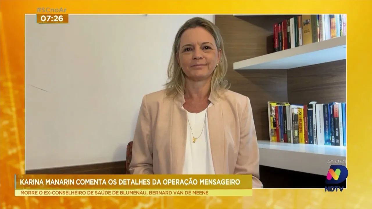 Karina Manarin fala do turismo e dos novos desdobramentos da 'operação mensageiro' em SC
