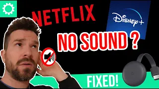 No Sound in Netflix and Disney w Chromecast