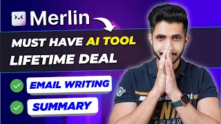 Best AI Productivity Tool - Ft Merlin Review Tutorial in HINDI