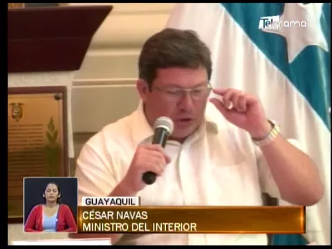 Nebot participó en consejo de seguridad ciudadana