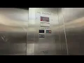 Disgusting Mitsubishi Hydraulic Elevator Century Theatres Parking Garage - Hayward CA